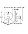 Смеситель для душа GROHE Essence New 24092001 хром