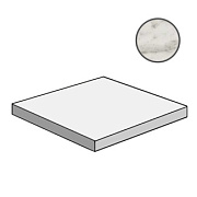 Плитка для ступеней Atlas Concord Италия Marvel Pro ADXQ Statuario Select Scalino Angolare 33х33см 0,109кв.м. матовая