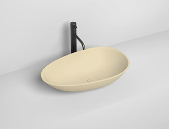 Раковина накладная SALINI Callista 60х35см S-Sense (Sapirit) матовая