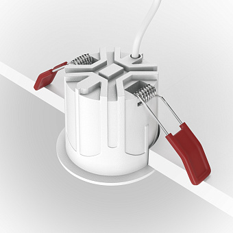 Светильник точечный встраиваемый Maytoni Alfa LED DL043-01-10W3K-RD-WB 10Вт LED