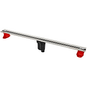 Щелевой душевой трап BERGES SUPER Slim 090055 1000 103х12,5см вертикальный сток
