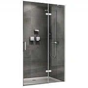 Душевая дверь Abber Zart AG08110 195х110см стекло прозрачное
