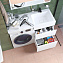 Тумба с раковиной IDDIS Optima Home OPH12RBi95K 48х120х89см