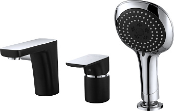 Смеситель для ванны D&K Berlin.Technische DA1434915 хром/белый