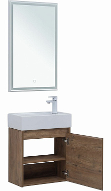 Мебель для ванной AQUANET Nova Lite 302530 коричневый