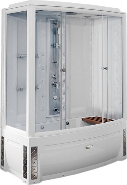 Душевая кабина RADOMIR Элис 1-04-1-2-0-0941 85х168х226см стекло матовое