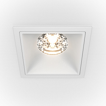Светильник точечный встраиваемый Maytoni Alfa LED DL043-01-15W3K-SQ-W 15Вт LED