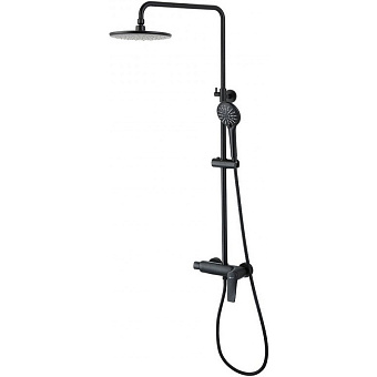 Душевая система LEMARK Bronx LM3760BL чёрный