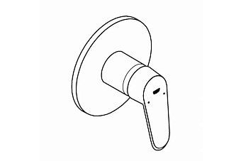 Смеситель для душа GROHE Eurodisc 24055002 хром