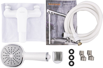Смеситель для ванны Maxonor MN3273-8 белый