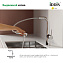 Смеситель для кухни IDDIS Pure PURSBPFi05 поворотный излив хром