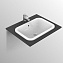 Раковина встраиваемая сверху IDEAL STANDARD CONNECT E505901 58х41см