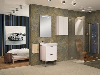 Зеркало Акватон Йорк 1A173002YO010 85х50см с подсветкой