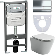 Инсталляция с унитазом Ceramica Nova CN6000_1002CH_1000