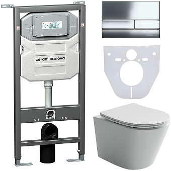 Инсталляция с унитазом Ceramica Nova CN6000_1002CH_1000
