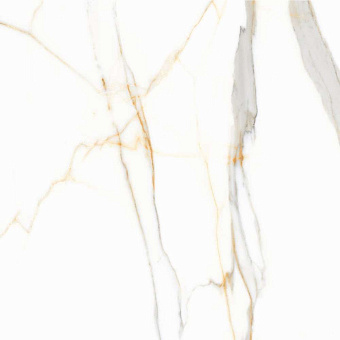 Полированный керамогранит Global Tile Montecatini_GT GT60607503PR белый 60х60см 1,44кв.м.