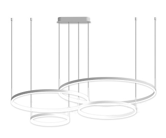 Люстра подвесная KINK Light Тор 08204,01PA 174Вт 4 лампочек LED