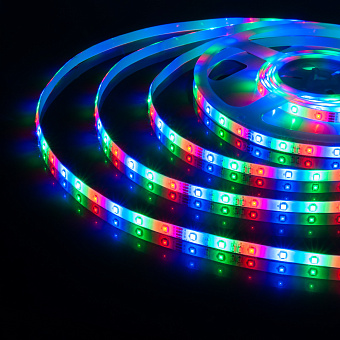 Светодиодная лента Elektrostandard a050579 2835 4,8Вт/м 5000мм IP65 RGB свет
