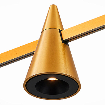 Магнитный трековый светильник ST Luce FARM ST813.206.05 5Вт LED золотистый