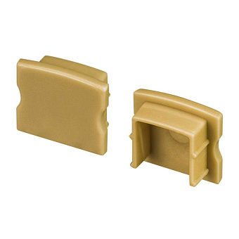 Заглушка для светодиодного профиля Arlight 039996 золотой