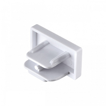 Заглушка шинопровода Novotech 135149 белый для однофазного трека
