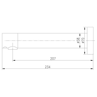 Смеситель для раковины LEMARK Project LM4651CE хром