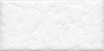 Настенная плитка KERAMA MARAZZI Граффити 19060 белый 20х9,9см 0,91кв.м. матовая