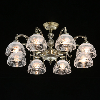 Люстра потолочная MW-light Аманда 16 481015008 320Вт 8 лампочек E27