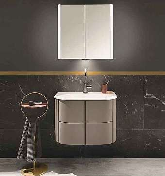 Тумба с раковиной Burgbad LAVO 2.0 SFZP072G0227F5045C0037*1 49,5х72х49,2см
