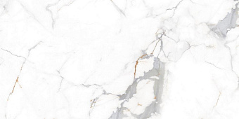 Полированный керамогранит Global Tile Calacatta Imperial_GT GT120606103PR белый 60х120см 1,44кв.м.