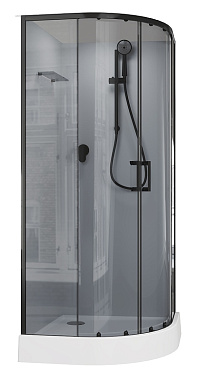 Душевая кабина AQUANET Passion EVO 267258 90х90х202см стекло тонированное