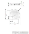 Душевой поддон RADAWAY Rodos 4D99155-03 90х90см