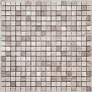 Мозаика Mir Mosaic i-Tile 4M032-15P серый мрамор 29,8х29,8см 0,44кв.м.