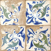 Напольная плитка PERONDA CERAMICAS FS Heritage 30895 Leaves 45х45см 1кв.м. матовая