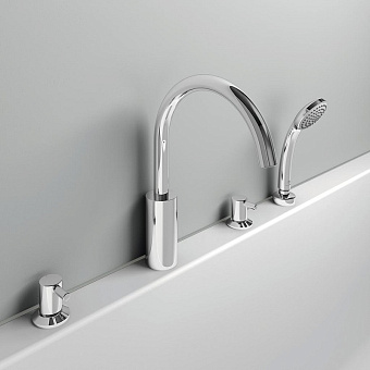 Смеситель для ванны IDEAL STANDARD CERALINE BC198AA хром