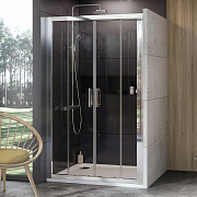 Душевая дверь RAVAK 10° 0ZJY0C00Z1 190х180см стекло прозрачное