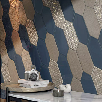 Настенная плитка KERAMA MARAZZI Монтиш 35017 бежевый матовый 14х34см 0,896кв.м. матовая