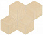 Керамическая мозаика Atlas Concord Италия NID AAOA Nid Light Mosaico Esagono 35х30см 0,42кв.м.