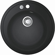 Мойка кухонная GROHE K200 31656AP0 51х51см чёрный гранит
