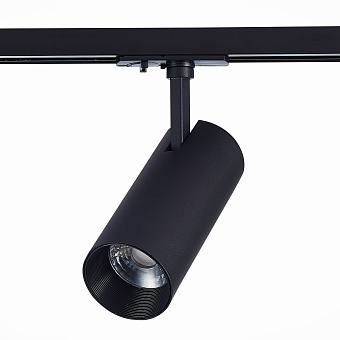 Трековый светильник ST Luce MONO ST350.446.15.36 15Вт LED матовый чёрный для однофазного трека