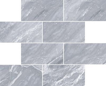 Керамическая мозаика VITRA Marmori K9466508LPR1VTE0 дымчатый серый 7х14см 1кв.м.