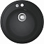 Мойка кухонная GROHE K200 31656AP0 51х51см чёрный гранит