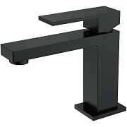 Смеситель для раковины Boheme Qubic 471-B чёрный
