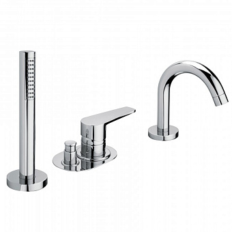 Смеситель для ванны Bongio Pi7 07531CR0DPR хром