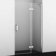 Душевая дверь WASSERKRAFT Aller 10H05RWHITE 200х120см стекло прозрачное