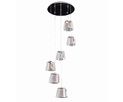 Люстра каскадная KINK Light Люцерна 08044-6A,33 42Вт 6 лампочек LED