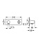 Шланговое подключение GROHE 27621000 хром