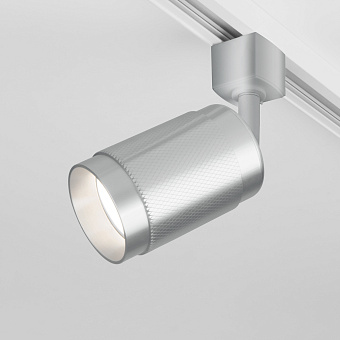 Трековый светильник Elektrostandard Tony a048162 MRL 1012 40Вт GU10 серебряный для однофазного трека