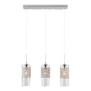 Светильник подвесной Eurosvet Pilar 50148/3 хром 40Вт E27