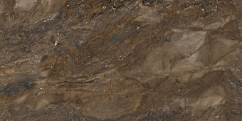 Полированный керамогранит ESTIMA Bernini BR04/PS_NC/60x120x10R/GC Dark Brown 60х120см 1,44кв.м.
